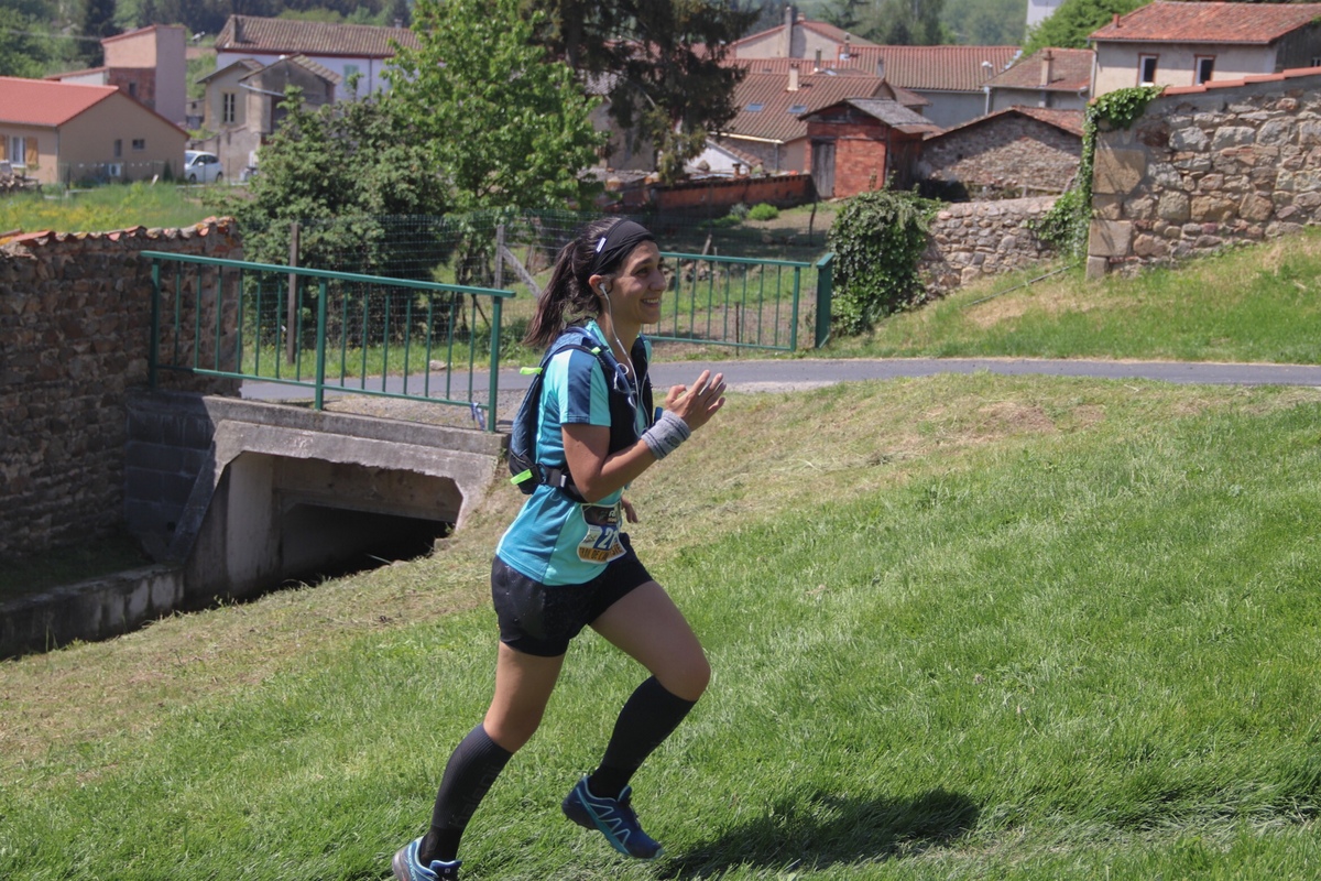 effort course trail Sauxillanges Auvergne