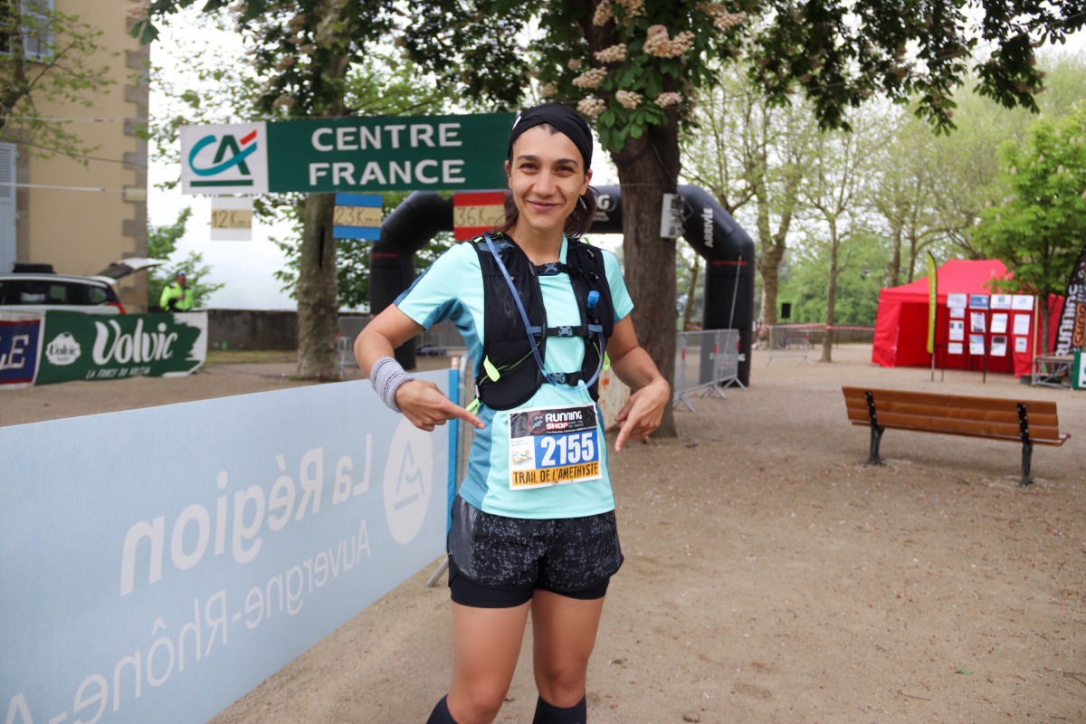 photo départ trail Sauxillanges Auvergne