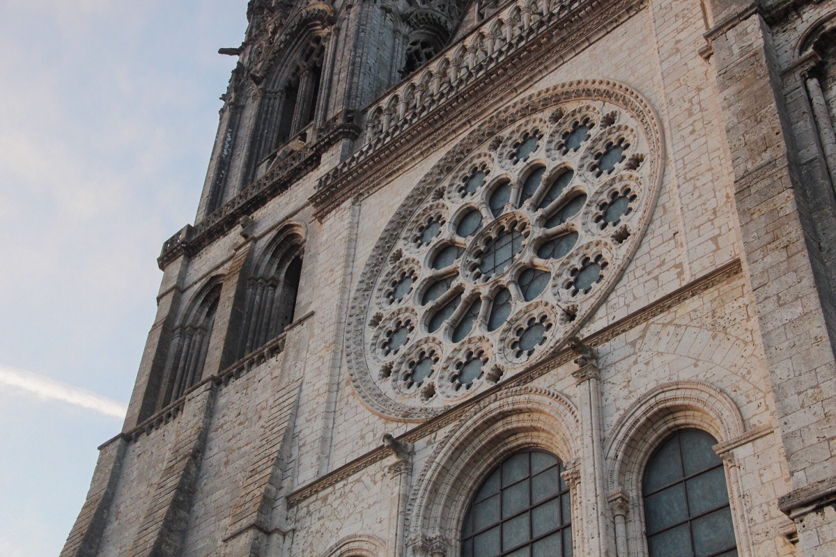 zoom cathédrale de Chartres